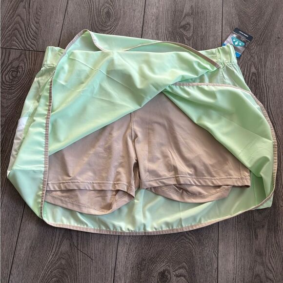 Columbia Light Green Athletic Skort - Picture 2 of 9
